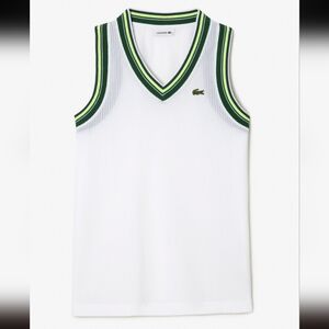 Lacoste V Neck Tank Top